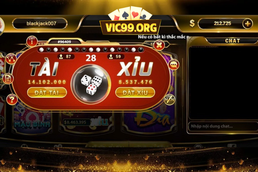 Xới cược tài xỉu Vic99 hấp dẫn